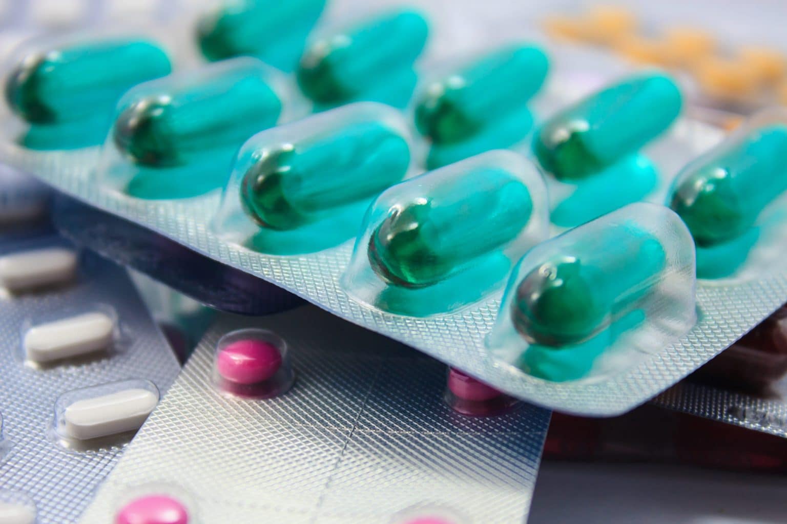 Packages of Allergy Medication Packages of allergy medicines in a pile